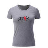 Fashion Summer Roger Federer Fans T Shirt Women Skrillex DJ Fans T-shirt Fitness Cotton Tshirt Girl Gift Tee Plus Size S-XXL - Viva Shirt