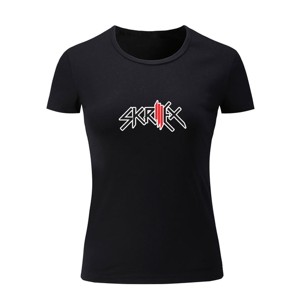 Fashion Summer Roger Federer Fans T Shirt Women Skrillex DJ Fans T-shirt Fitness Cotton Tshirt Girl Gift Tee Plus Size S-XXL - Viva Shirt