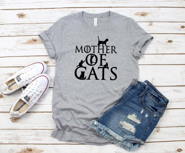 Mother of Cats Print Women tshirt Cotton Casual Funny t shirt Gift 90s Lady Yong Girl Drop Ship S-866 - Viva Shirt