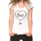 Showtly Fashion women Best friends t-shirt Cartoon Coffee Doughnut Letter print female T-shirt Friends Gift tshirt Hot sale Top - Viva Shirt