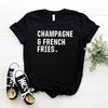 Champagne french fries Women tshirt Cotton Casual Hipster Funny t-shirt Gift Lady Yong Girl Top Tee Drop Ship ZY-291 - Viva Shirt