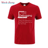 New Fashion Debugging Definition T-Shirt Programmers Coding Gift Sleeve  High Quality Shirt Men Cotton T-Shirt Casual T Shirts - Viva Shirt