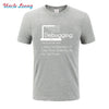 New Fashion Debugging Definition T-Shirt Programmers Coding Gift Sleeve  High Quality Shirt Men Cotton T-Shirt Casual T Shirts - Viva Shirt