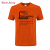 New Fashion Debugging Definition T-Shirt Programmers Coding Gift Sleeve  High Quality Shirt Men Cotton T-Shirt Casual T Shirts - Viva Shirt