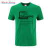 New Fashion Debugging Definition T-Shirt Programmers Coding Gift Sleeve  High Quality Shirt Men Cotton T-Shirt Casual T Shirts - Viva Shirt