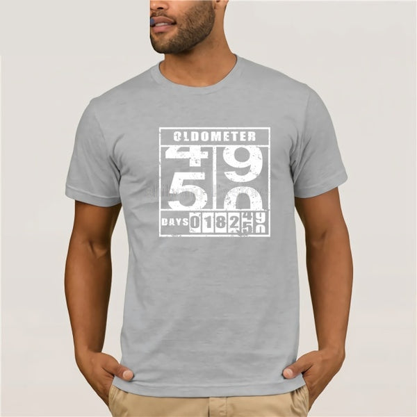 50th Birthday 50 Fifty Years Old Oldometer Funny Family Gift Unisex T Shirt - Viva Shirt