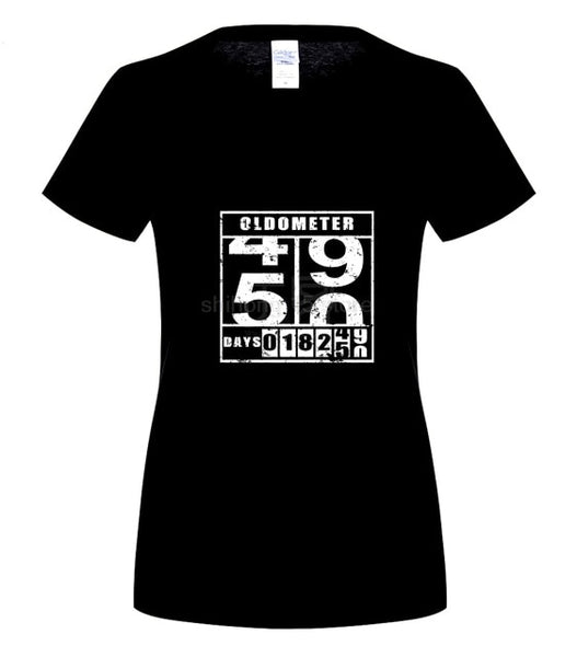 50th Birthday 50 Fifty Years Old Oldometer Funny Family Gift Unisex T Shirt - Viva Shirt