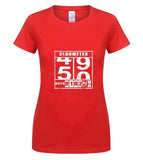 50th Birthday 50 Fifty Years Old Oldometer Funny Family Gift Unisex T Shirt - Viva Shirt