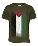 PALESTINE FADED FLAG MENS T-SHIRT TEE TOP FILAST?N PALESTINIAN GIFT SHIRT - Viva Shirt