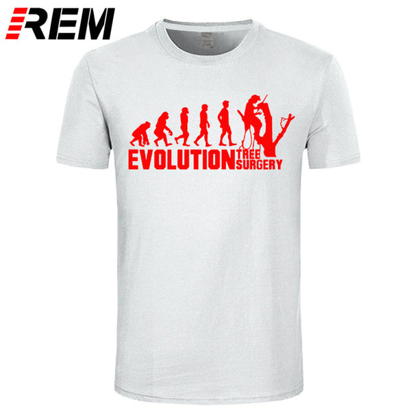Summer Fashion Hot EVOLUTION TREE SURGERY ARBORIST Tree Surgeon Dad Husband Bro Funny Gift Birthday T shirt - Viva Shirt