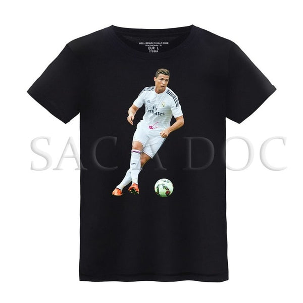 Cristiano Ronaldo CR7 T-Shirt Summer Short Sleeve Tee Shirts Women Men Sportwear T Shirts Streetwear Tops Fans Gift Plus Size - Viva Shirt