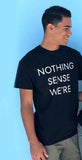 Nothing Makes Sense When We're Apart Slogan Letter Print T-shirt O Neck Funny Casual Couple t shirt for Lovers Gift Tees clothes - Viva Shirt