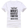 2018 New Summer Mens T Shirts Worlds Greatest Farter Funny Fathers Day Tshirt New Dad Gift Tee  Humor Tee Shirt  Summer Tops - Viva Shirt