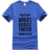 2018 New Summer Mens T Shirts Worlds Greatest Farter Funny Fathers Day Tshirt New Dad Gift Tee  Humor Tee Shirt  Summer Tops - Viva Shirt