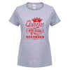 2018 Women T-shirt Queens Are Born In November Printed Casual Slim Shirt Cotton O-neck Summer Girl Shirts GIFT for Mother OT-791 - Viva Shirt