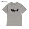Mom Life Shirt Mothers Day Gift Womens T Shirt Mom Life Tee Graphic Tees summer casual Female Tops drop ship - Viva Shirt