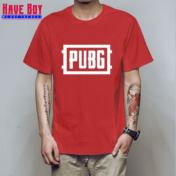 PUBG/PLAYER UNKNOWN'S BATTLEGROUNDS t shirt game fans gift boy friend gift short sleeve PUBG T SHIRTS hot game concept HB166 - Viva Shirt