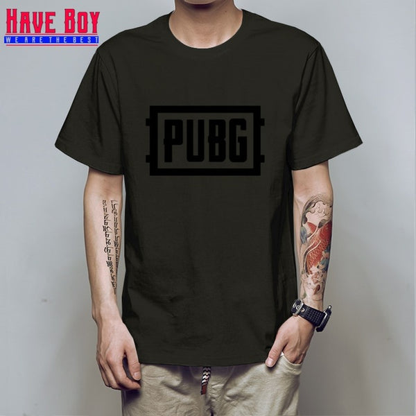 PUBG/PLAYER UNKNOWN'S BATTLEGROUNDS t shirt game fans gift boy friend gift short sleeve PUBG T SHIRTS hot game concept HB166 - Viva Shirt