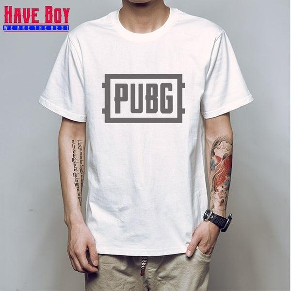 PUBG/PLAYER UNKNOWN'S BATTLEGROUNDS t shirt game fans gift boy friend gift short sleeve PUBG T SHIRTS hot game concept HB166 - Viva Shirt
