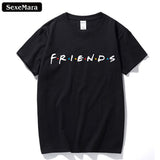 SexeMara Fashion Brand T Shirt Women Short Sleeve Friends TV Show Shirts Blank Gift Hipster Adult T-Shirt Camisetas - Viva Shirt