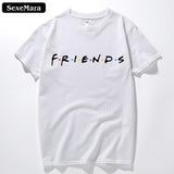 SexeMara Fashion Brand T Shirt Women Short Sleeve Friends TV Show Shirts Blank Gift Hipster Adult T-Shirt Camisetas - Viva Shirt