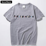 SexeMara Fashion Brand T Shirt Women Short Sleeve Friends TV Show Shirts Blank Gift Hipster Adult T-Shirt Camisetas - Viva Shirt