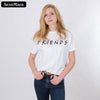 SexeMara Fashion Brand T Shirt Women Short Sleeve Friends TV Show Shirts Blank Gift Hipster Adult T-Shirt Camisetas - Viva Shirt