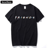 SexeMara Fashion Brand T Shirt Women Short Sleeve Friends TV Show Shirts Blank Gift Hipster Adult T-Shirt Camisetas - Viva Shirt