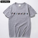 SexeMara Fashion Brand T Shirt Women Short Sleeve Friends TV Show Shirts Blank Gift Hipster Adult T-Shirt Camisetas - Viva Shirt