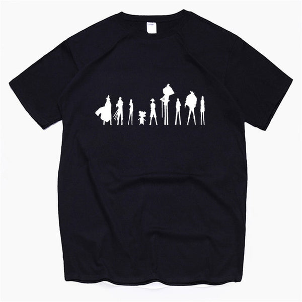 Men's One Piece Luffy Harajuku Funny Cotton T Shirts Unisex Summer Cotton Workout Tshirts Anime Tops Boyfriend Gift - Viva Shirt