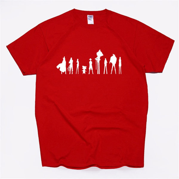 Men's One Piece Luffy Harajuku Funny Cotton T Shirts Unisex Summer Cotton Workout Tshirts Anime Tops Boyfriend Gift - Viva Shirt