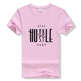 Stay Humble Hustle Hard T-shirt Christian women fashion funny grunge tumlbr tees cotton gift Jesus party tops tshirt leisure Tee - Viva Shirt