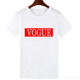 New Harajuku Letter Printing Summer Tops Fashion Casual Tees For Women Friends TV Show Shirt Gift T shirt - Viva Shirt