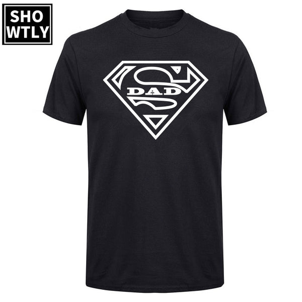 Showtly  Super Dad T Shirt  Party Tees Gift For Daddy Casual Cotton Super Soft Short Sleeve - Viva Shirt