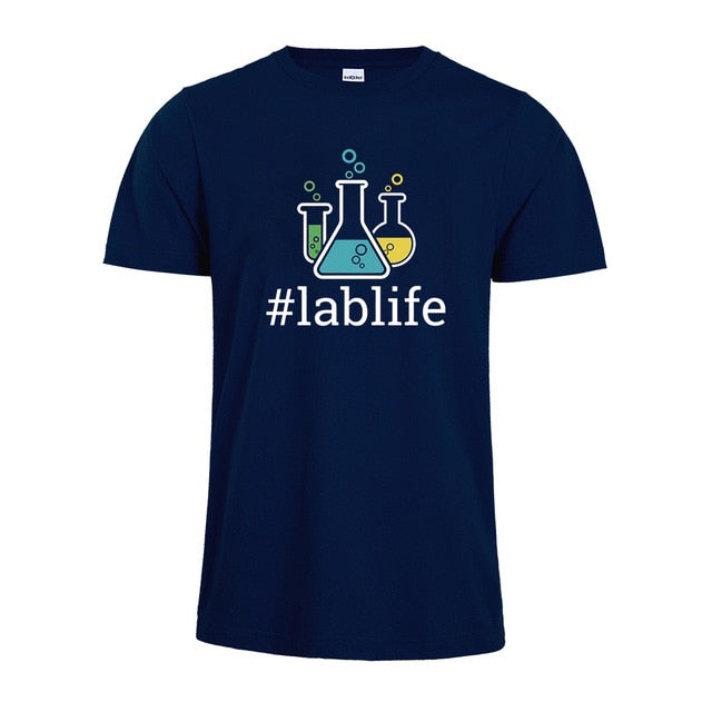 Lablife T-Shirt Lab Tech Shirt Funny Medical Technician Gift Med Week Tshirt Funny Quote Laboratory Technician T-Shirt - Viva Shirt