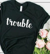 Skuggnas Double Trouble Shirts Best Friends Shirts Bestie Shirt Double Trouble Matching T shirts Friendship Gift bff clothing - Viva Shirt
