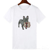 Vogue Style Women Round Neck White T-shirt Harajuku Short Sleeve Top Tees Girlfriend Gift - Viva Shirt